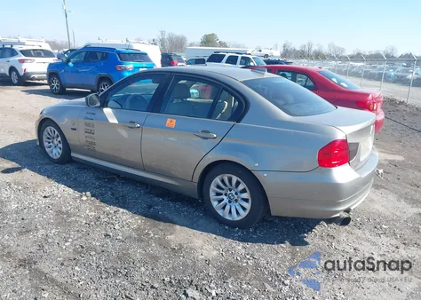 2009 BMW 328I z USA, uszkodzony, nr VIN WBAPH77509NM28844